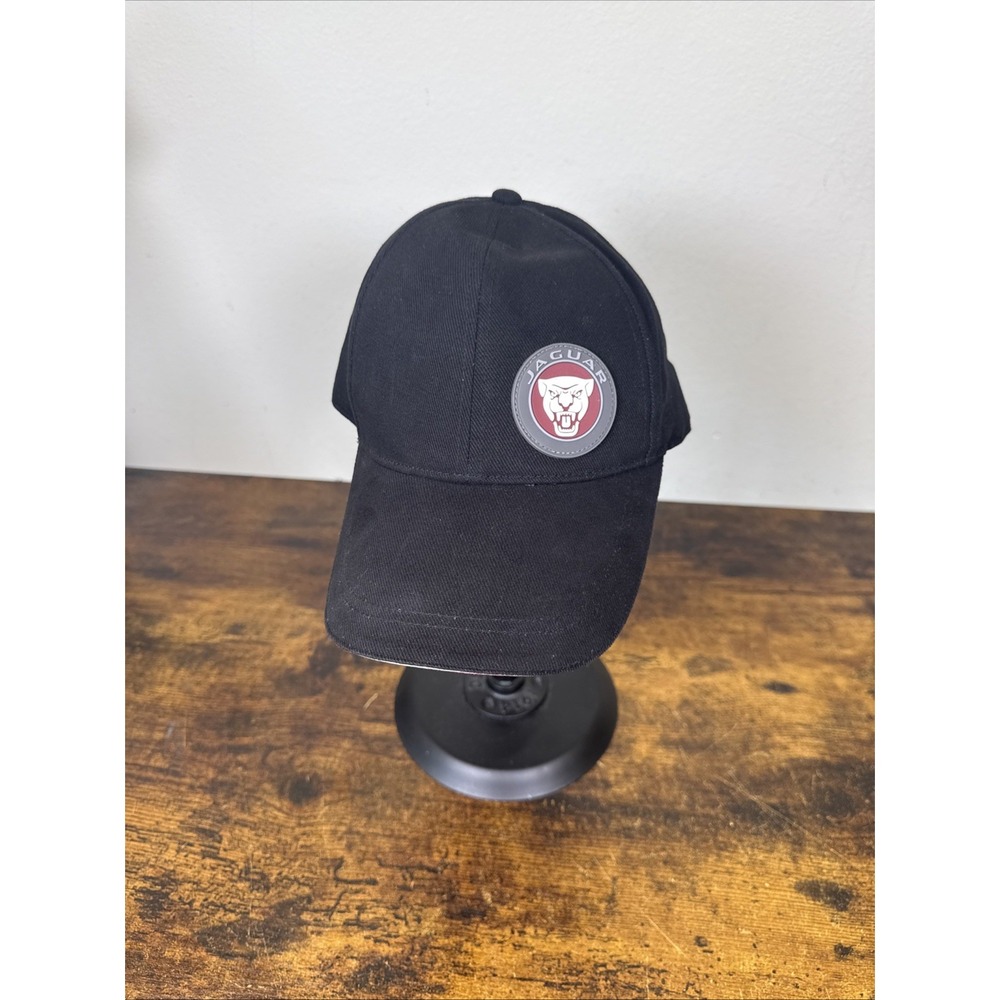 Jaguar FX Racing Cap Black Spell Out Logo Strapback Official Hat NEW